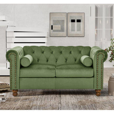 Monteria 58.01'' Upholstered Loveseat