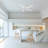 52" DC Ceiling Fan with Integrated LED Light, Remote Control-724278714