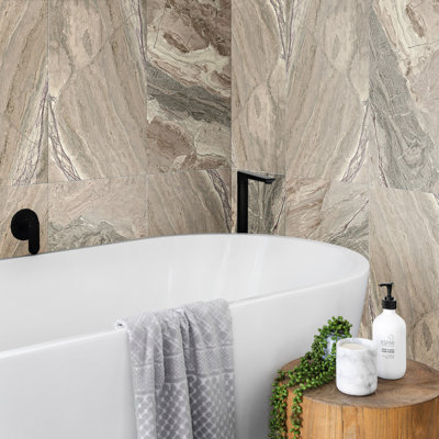 Carreau de porcelaine singulier l 11,81 po x L 23,62 po Splendor