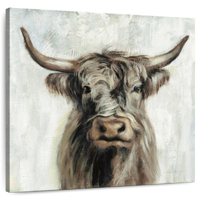 Brun vache Brampt Highland