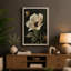 White Bloom Study Botanical - Wrapped Canvas-205676545-205676605