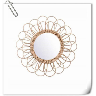 Schrimsher Rattan Mirror
