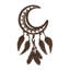 Décoration murale en métal Nordic Moon Phases-124840065-124840062