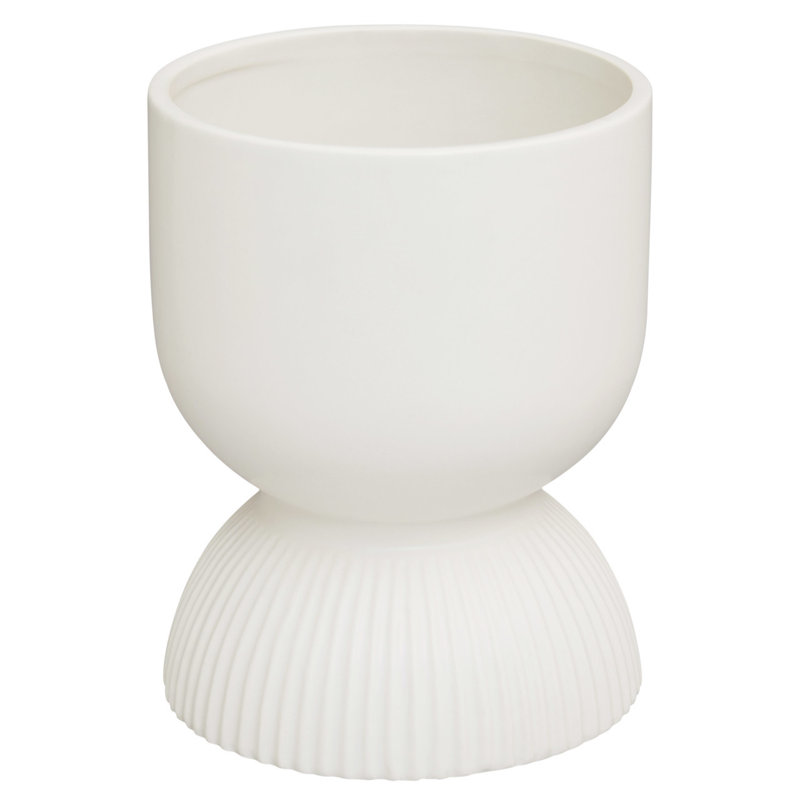 Antrione Pot Planter, White