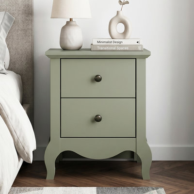 Sterra 2 Drawer Bedside Table