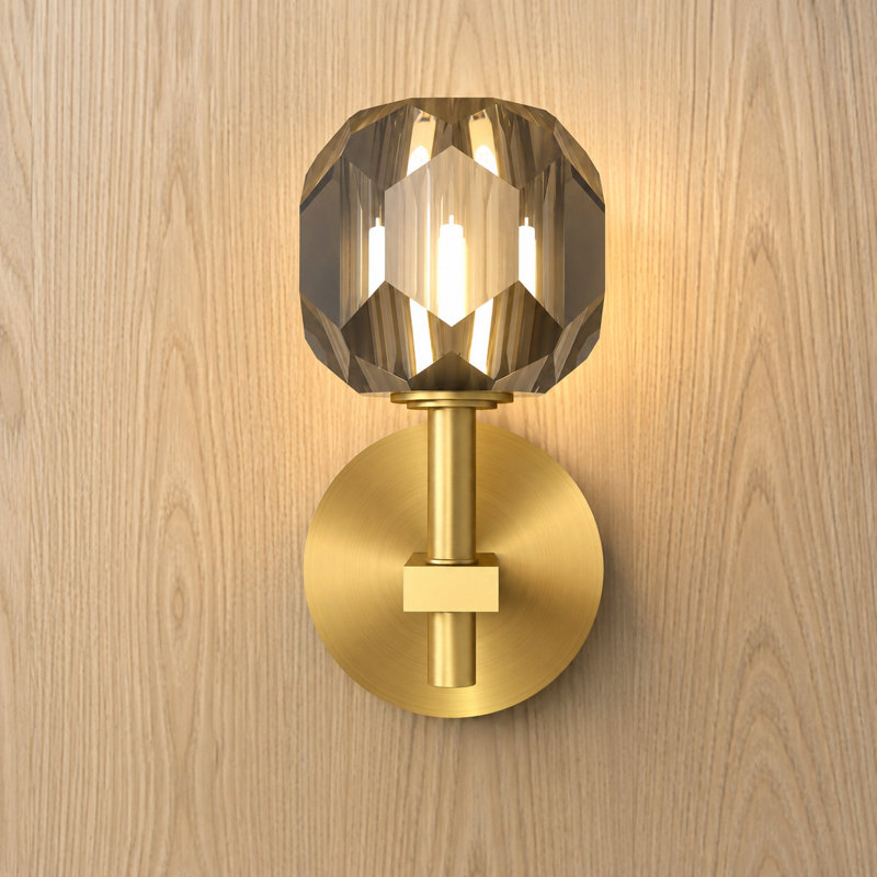 Tyleah Flush Mounted Sconce, Gold