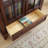Nut-brown Solid Wood+Glass Display Cases