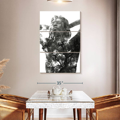 Leisha Nature Man Portrait