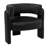 19'' H Upholstered Barrel Armchair With 3 Legs-18806027