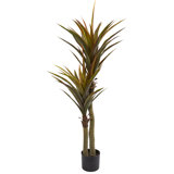 Arbre de yucca artificiel en pot