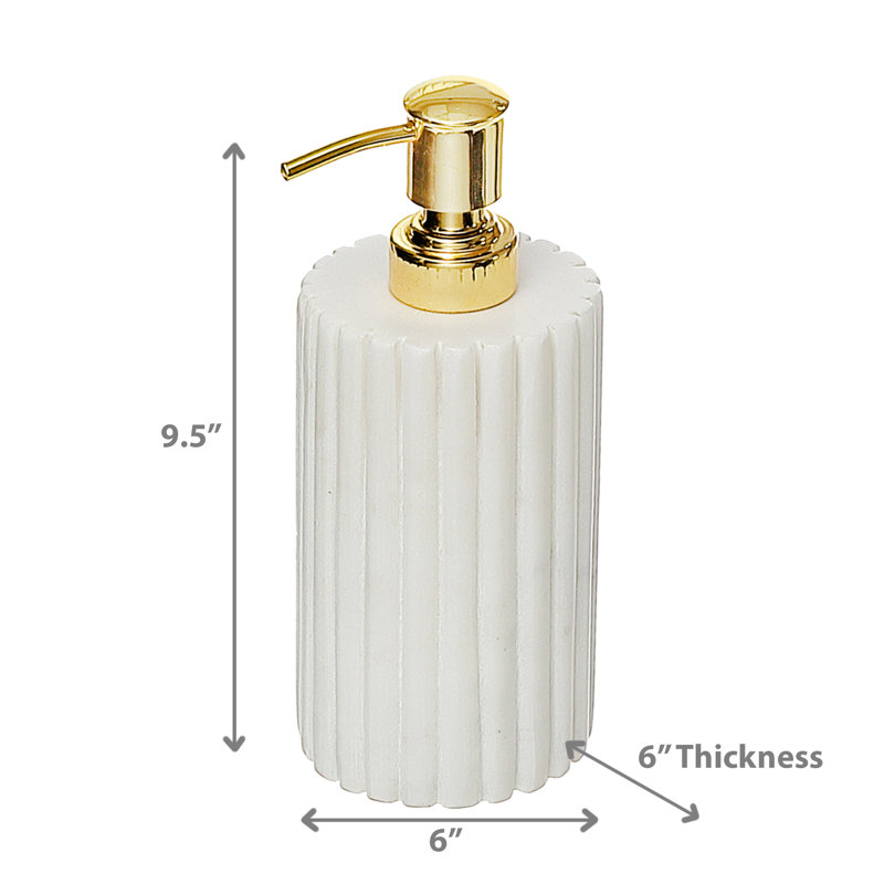 Marble Soap / Lotion Dispenser