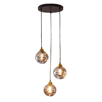 Rotan 3 - Light Cluster Pendant