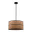 Lustre tambour en rotin 4 lumières Caong