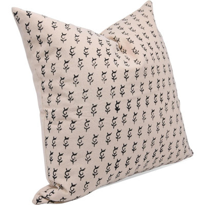  Housse de coussin en coton Floral