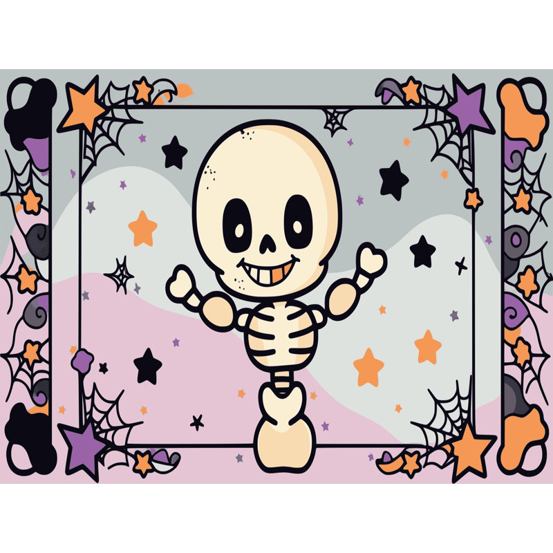 Tapis de Noël lavable The Holiday Aisle®, Rectangle 5 pi x 7 pi