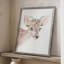Dressy Fawn Framed Print - Solid Wood-581482073