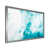 Impression argent sur toile encadrée