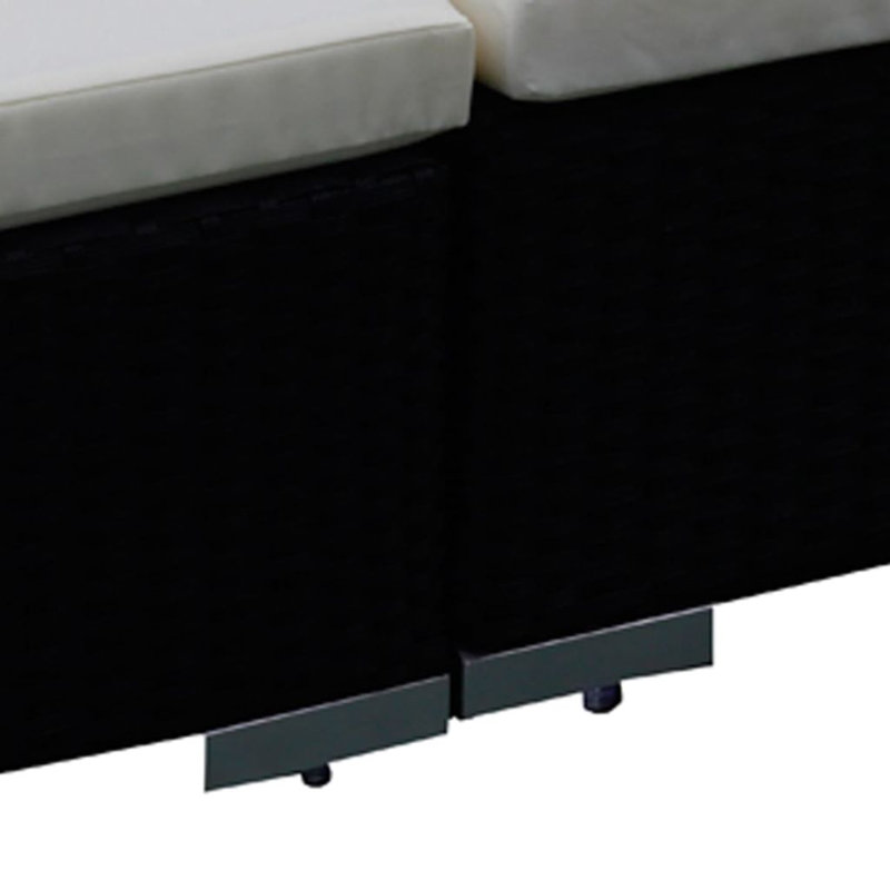 Rosemond Sofa Seating Group with Cushions, Black