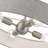 Silke 4 - Light Dimmable Drum Chandelier-313582684