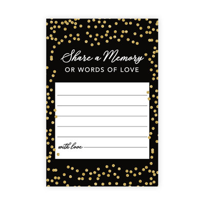 Glitter Share a Memory Cards