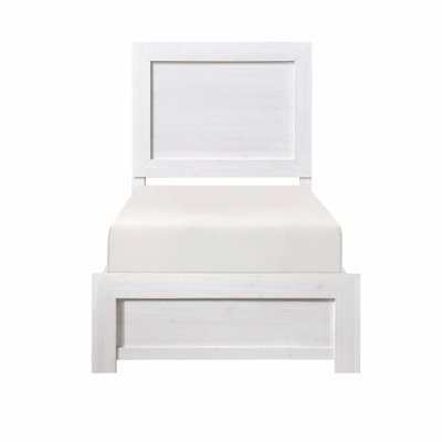 Panel Bed Wooden Bedroom Furniture 1pc(Only Bed)