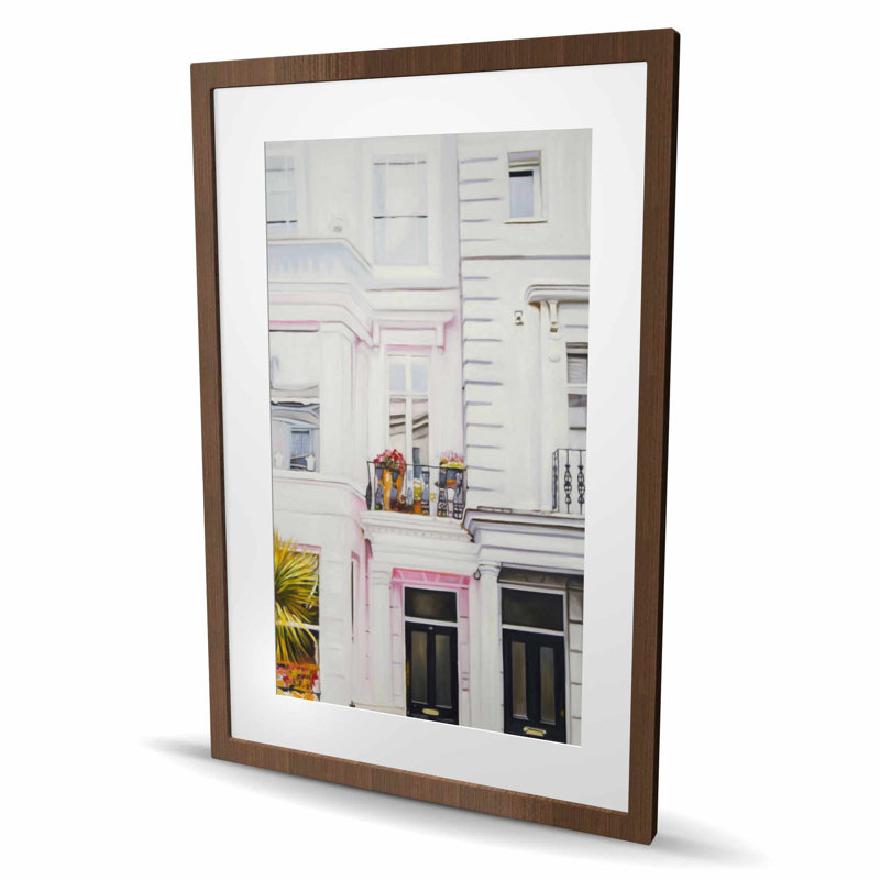 West Coast House - Hyperrealist Botanical, reproduction encadrée
