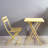 Ronreco Metal Bar Set with Stools