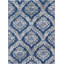 Tapis bleu foncé / gris clair Hillsby-22619748