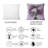 Purple Hyacinth Bouquet - Traditional Printed Pillow-60052044