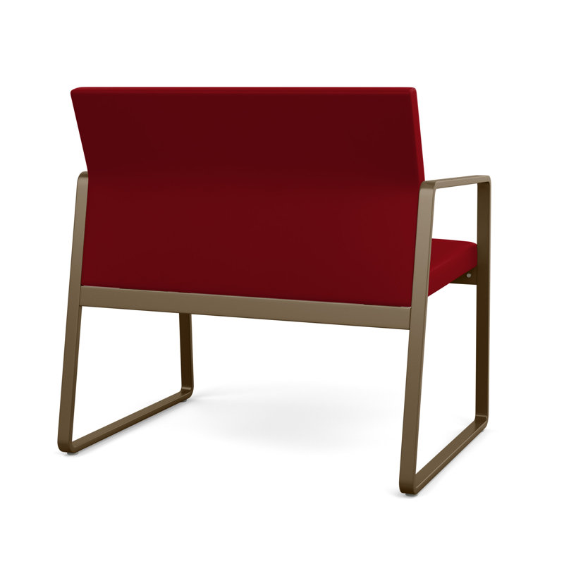Fauteuil de bureau Gansett, Bronze, Vinyle Patriot Plus Bordeaux