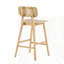 Ensemble de 2 tabourets de bar d'intérieur en bois-926869649