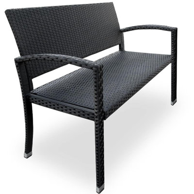 Martiques Powder Coated Steel Garden Bench