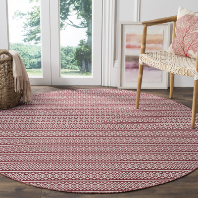 Bester Hand Woven Cotton Southwestern Rug