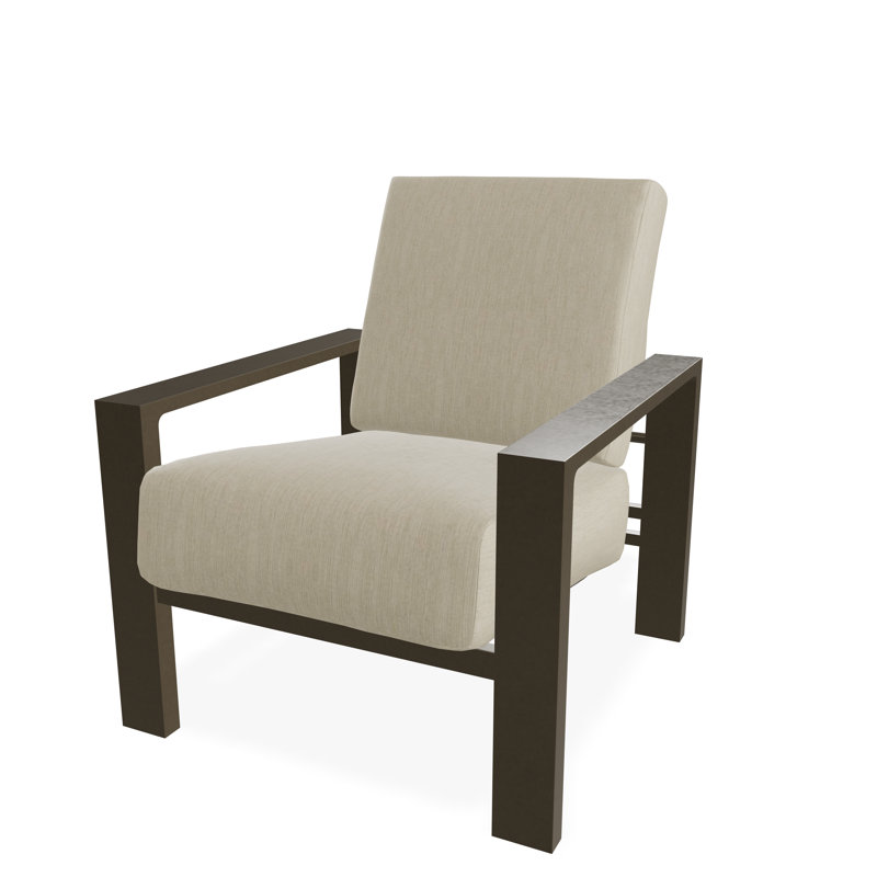 Larssen Deep Seating Cushion Arm Chair, Beachwood, Huskie