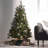 4.5' Hinged Tree With 200 Clear Lights-UL