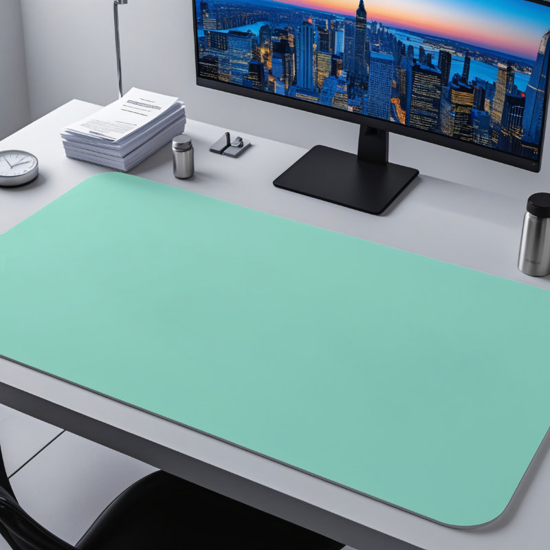Polyester Desk Pad, 31.5x15.5