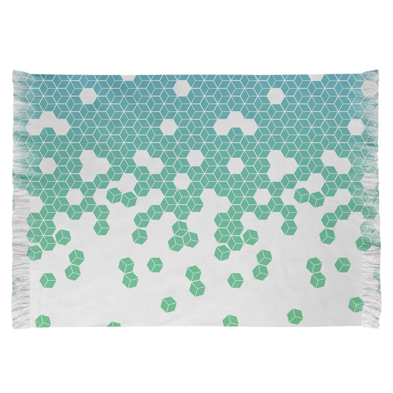Tapis de mer vert/beige culbutage Mcguigan, Non
