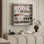 Glass 80 cm W Display Cabinet