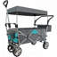 Wagon utilitaire pliable avec auvent amovible