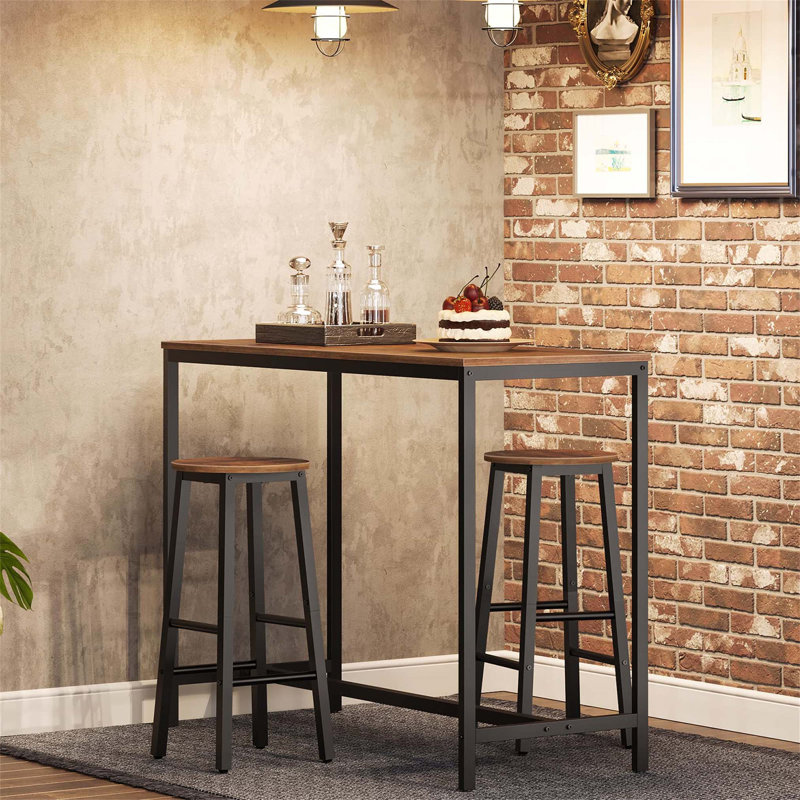 Bigvai Counter Stool with Metal Frame