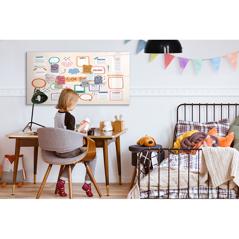 Magnetic Glass Dry Erase Board