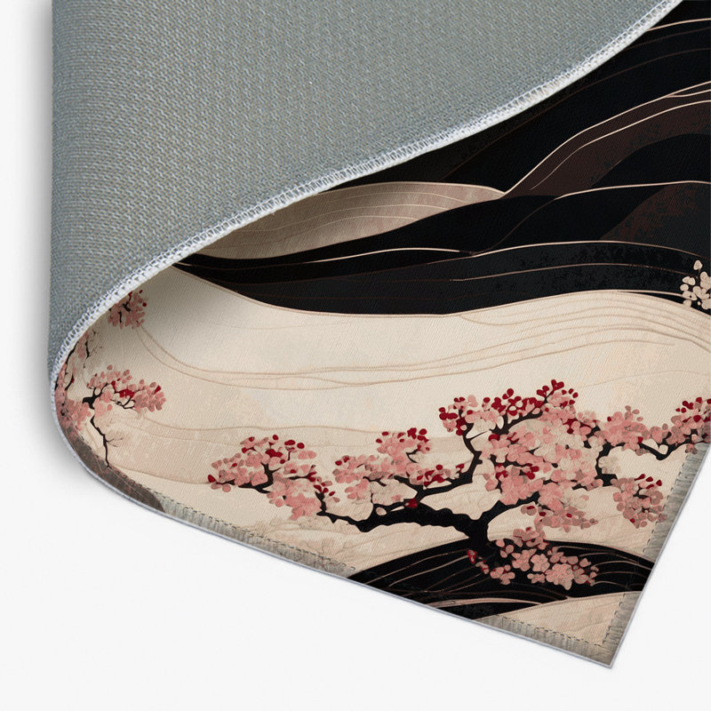 Tapis intérieur et extérieur Dawn Bloom, Rectangle 9 pi x 12 pi