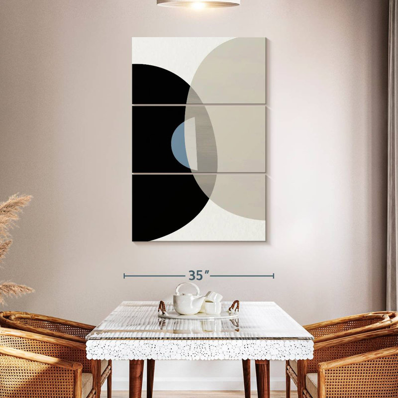 Avery Mid Century Abstract II, H 32 po x l 20 po