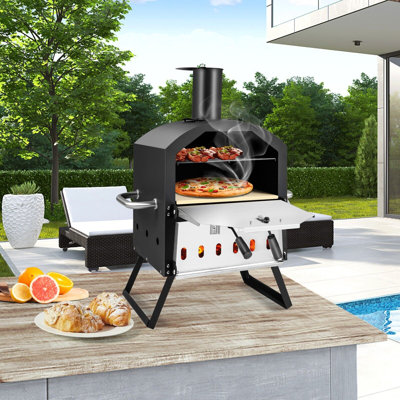 Dakota Fields Breux Countertop Pizza Oven