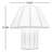 Bainbridge 13.98'' H Resin Geometric Table Lamp