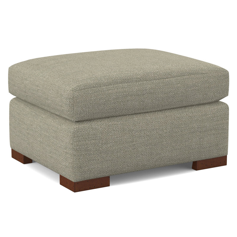 Square Ottoman, Weathered Gray, 61353-71