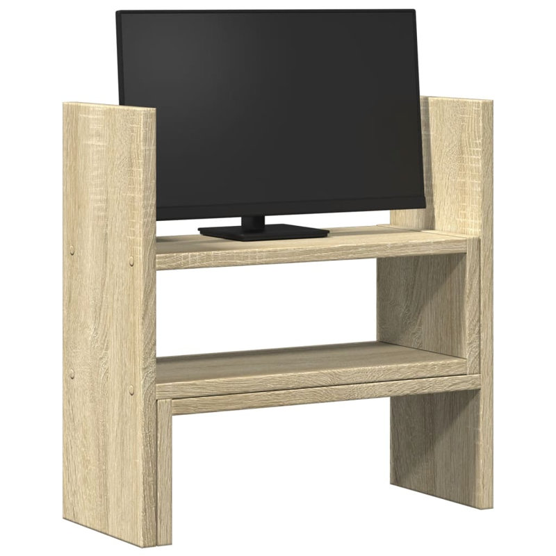 Shantee Manufactured Wood Desk Organiser, Sonoma Oak