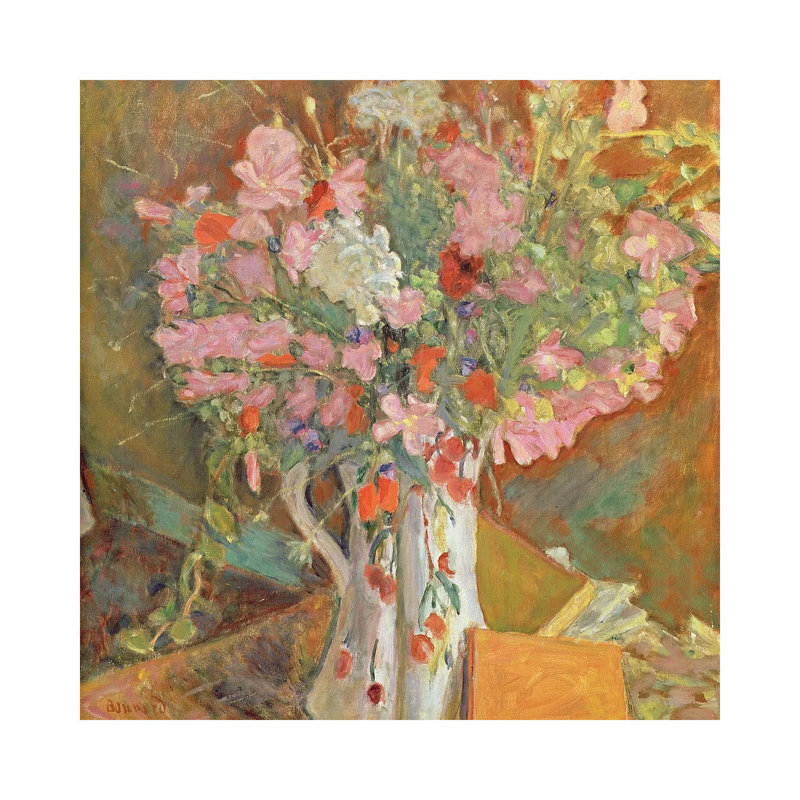 Wild Flowers, 1919 by Pierre Bonnard - Wrapped Canvas Print, 30.48cm H x 30.48cm W x 1.905cm D