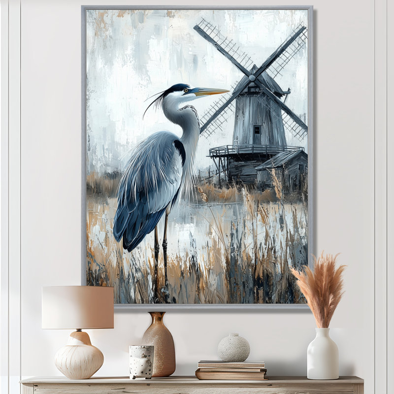 Jarrett - Animals Wall Art, 44" H x 34" W, Impression encadrée flottante, Silver