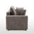 Makassar 78“ Square Arm Loveseat Modular Chenille Sofa-874300226